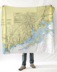 Westport - Norwalk Islands, CT Nautical Chart Blanket
