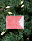 "B" Flag Vintage Ornament - mysignalflags