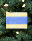 "D" Flag Vintage Ornament - mysignalflags