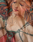 Alphonse Mucha Scarf - The Arts: "Painting"
