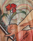 Alphonse Mucha Scarf - The Arts: "Painting"