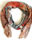Alphonse Mucha Scarf - The Arts: "Painting"