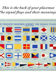 Groton Long Point to Stonington Chart Placemats, set of 4