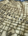San Francisco, CA Map Blanket