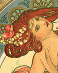 Alphonse Mucha's 'Dance' Blanket