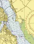 New Bern & Neuse River Chart Blanket