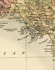Italy Vintage Map Blanket