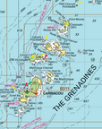 Martinique to Grenada Chart Blanket (St. Lucia, Barbados, Saint Vincent & the Grenadines)