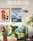 Vintage Surf Poster - 22" x 28" - Customized to your town