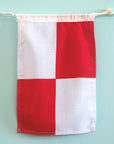 U (Uniform) Nautical Signal Flag – Traditional Maritime Code Flag