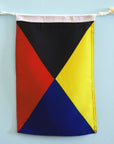 Z (Zulu) Nautical Signal Flag – Traditional Maritime Code Flag