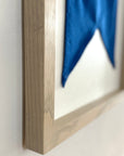 "A" Nautical Flag in Glass-Free Shadow Box Frame