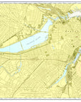 Boston & Brookline Urban Chart Placemat
