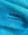 Bermuda Watercolor Map Scarf - Maritime Tribes USAScarf