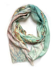 Côte d'Azur, (South of France a.k.a. French Riviera) Map Scarf - Maritime Tribes USAScarf