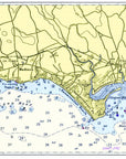Madison CT Nautical Chart Placemats, set of 4