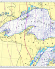 Lake Superior Nautical Chart Placemats, set of 4