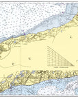 Harwich Port, MA Nautical Chart Placemats, set of 4