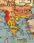 Europe Vintage Map Blanket - Maritime Tribes USABlanket