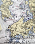 Newport, RI (Narragansett Bay) Chart Blanket - Maritime Tribes USABlanket