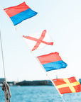 E (Echo) Nautical Signal Flag – Traditional Maritime Code Flag