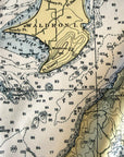 San Juan Islands, WA Nautical Chart Quick Dry Towel - Maritime Tribes USATowel
