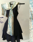 St. Augustine, FL Vintage Map Scarf - Maritime Tribes USAScarf