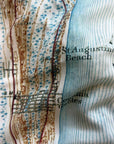 St. Augustine, FL Vintage Map Scarf - Maritime Tribes USAScarf