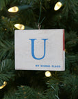 "U" Flag Vintage Ornament - mysignalflags