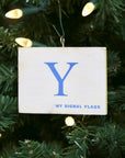 "Y" Flag Vintage Ornament - mysignalflags