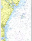 Portsmouth NH - Vintage Nautical Chart, 1958 Scroll