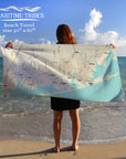 Westhampton NY Modern Wave Quick Dry Towel