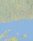 Block Island Sound National Geographic Shower Curtain