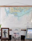 Apalachicola, FL Chart Scroll - Maritime Tribes USAScroll