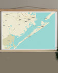 Galveston Modern Wave Scroll