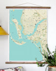 Sanibel - Estero Florida Modern Wave Scroll