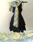 Charleston, SC  Nautical Chart Scarf