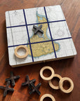 Block Island Mount Desert Island Tic Tac Toe & Mancala - 2 Games in ONE