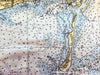 Cape Cod, MA Nautical Chart Blanket