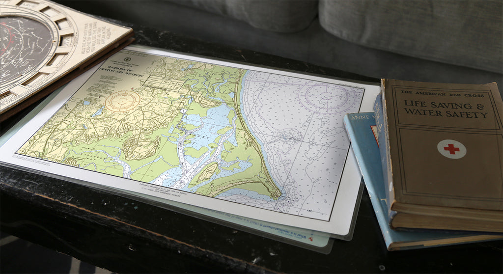 Duxbury, MA Chart Placemat