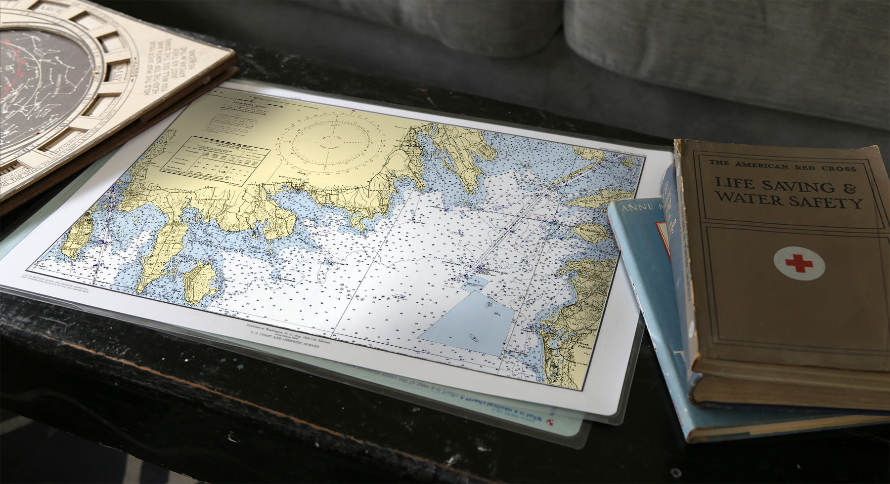 Nautical Chart Placemat