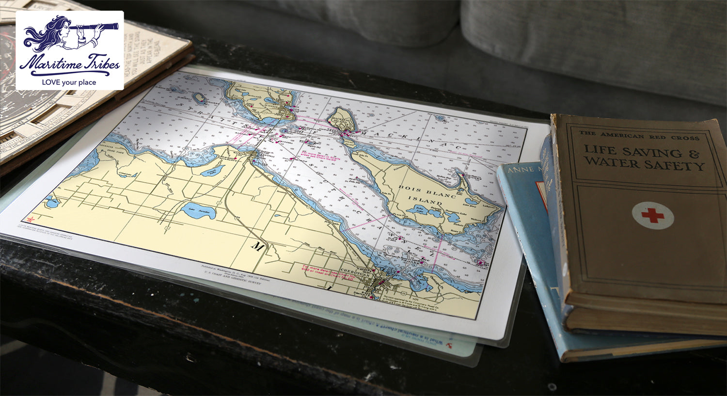 Nautical Chart Placemat