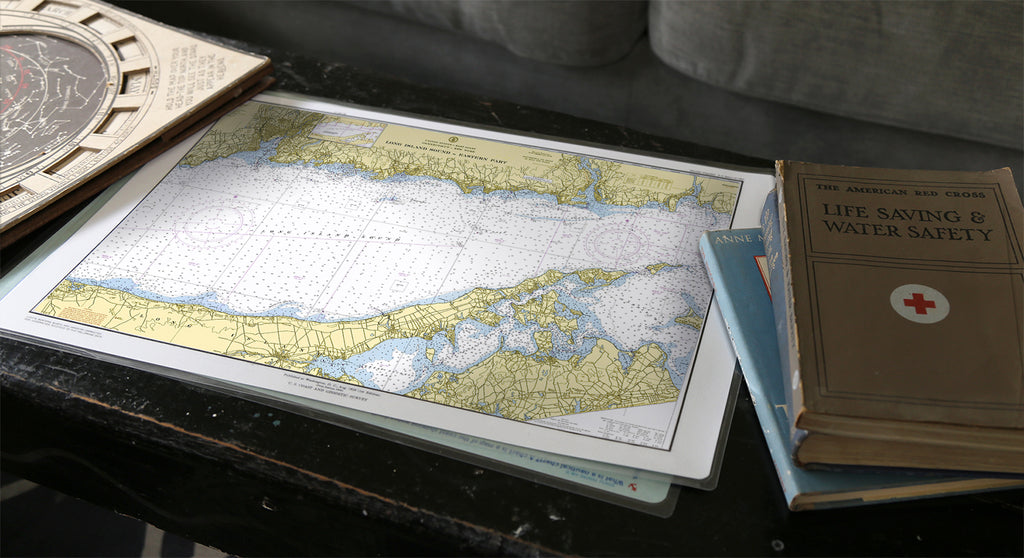 Eastern Long Island Sound, Connecticut & New York Placemat