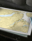 Boston & Brookline Urban Chart Placemat