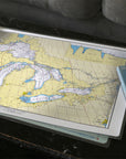 Great Lakes Nautical Chart Placemats, set of 4