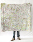 Memphis Vintage Topo Blanket