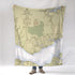 Oriental, NC, Neuse River Chart Blanket