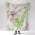 Gettysburg, PA Vintage Topo Map Blanket