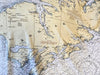 Kodiak Island, Nautical Chart Blanket
