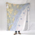 Tybee island to Doboy Sound GA Modern Chart Blanket